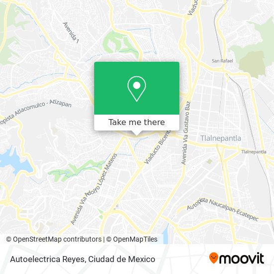 Autoelectrica Reyes map