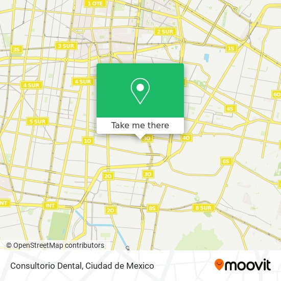 Consultorio Dental map