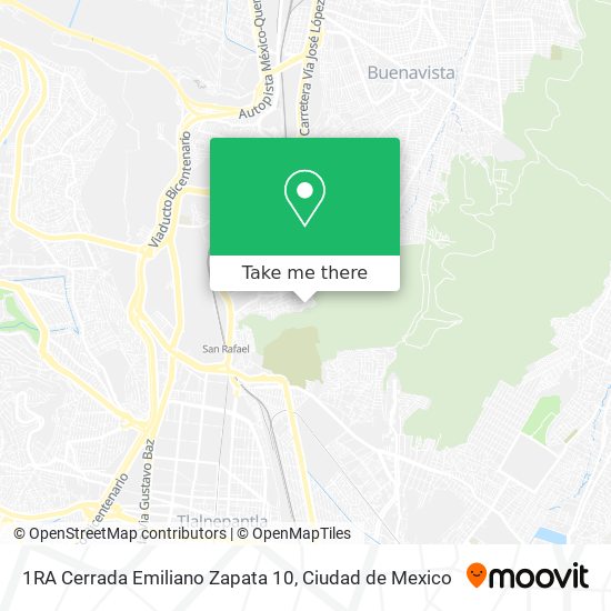 1RA Cerrada Emiliano Zapata 10 map