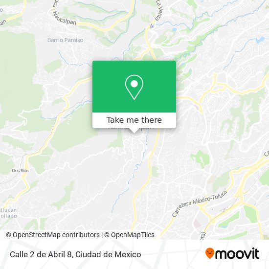Calle 2 de Abril 8 map