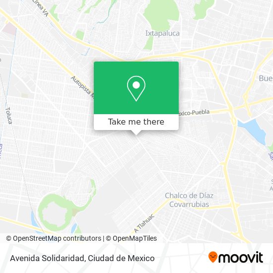 Avenida Solidaridad map