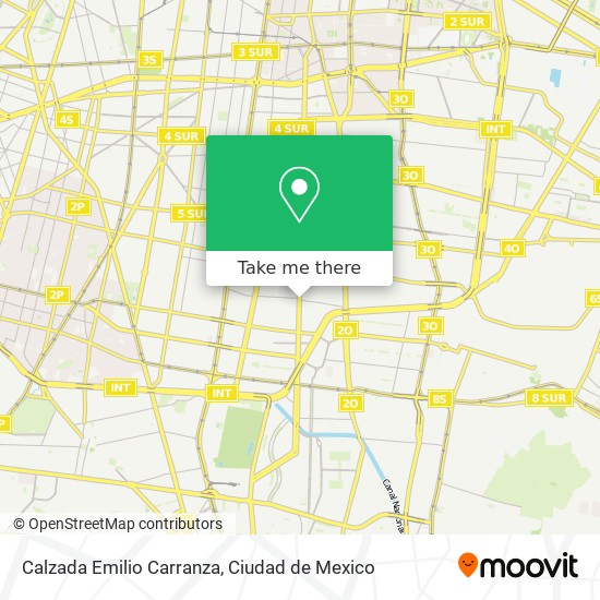 Calzada Emilio Carranza map