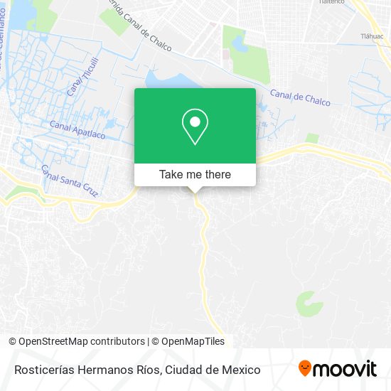 Rosticerías Hermanos Ríos map