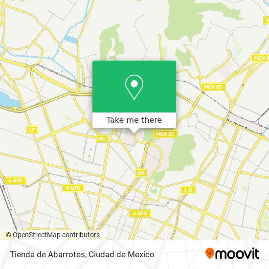 Tienda de Abarrotes map