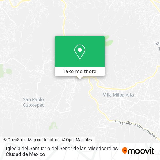 Iglesia del Santuario del Señor de las Misericordias map