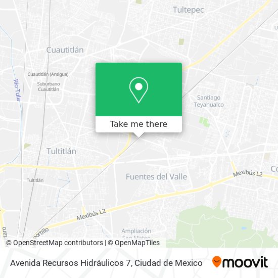 Avenida Recursos Hidráulicos 7 map
