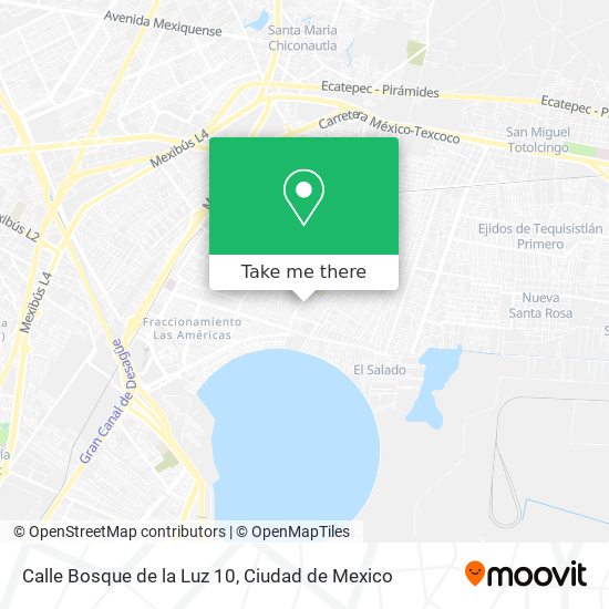Calle Bosque de la Luz 10 map