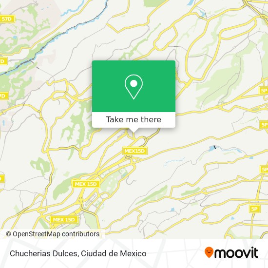 Chucherias Dulces map