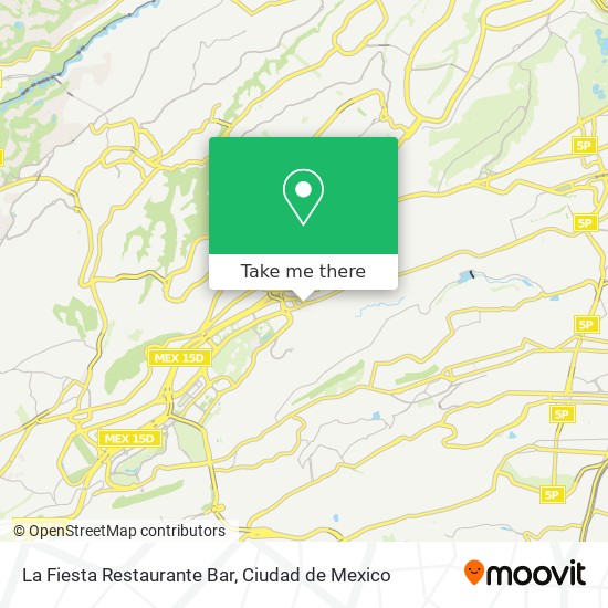 La Fiesta Restaurante Bar map