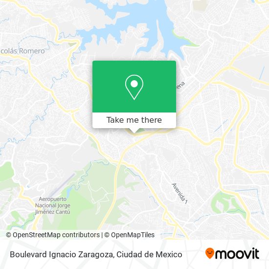 Mapa de Boulevard Ignacio Zaragoza