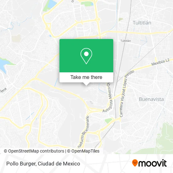 Pollo Burger map