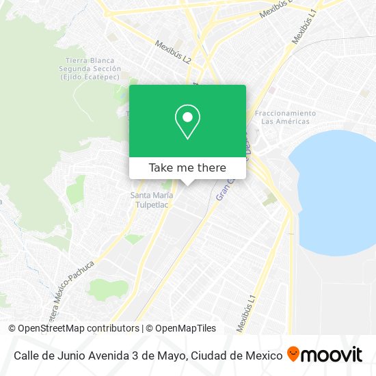 Calle de Junio Avenida 3 de Mayo map
