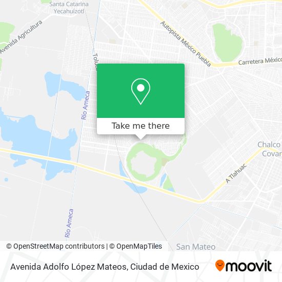 Mapa de Avenida Adolfo López Mateos
