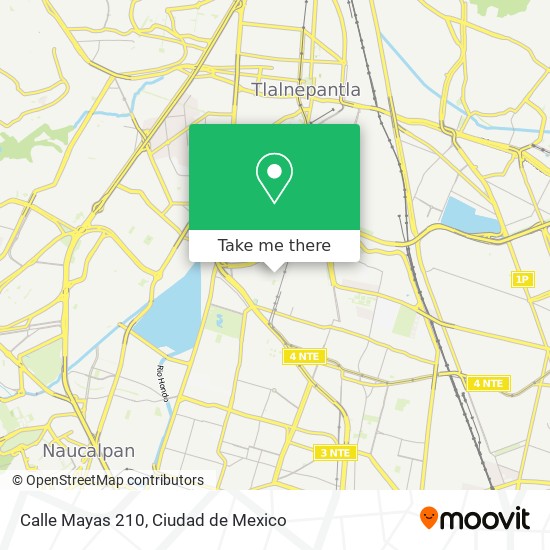 Calle Mayas 210 map