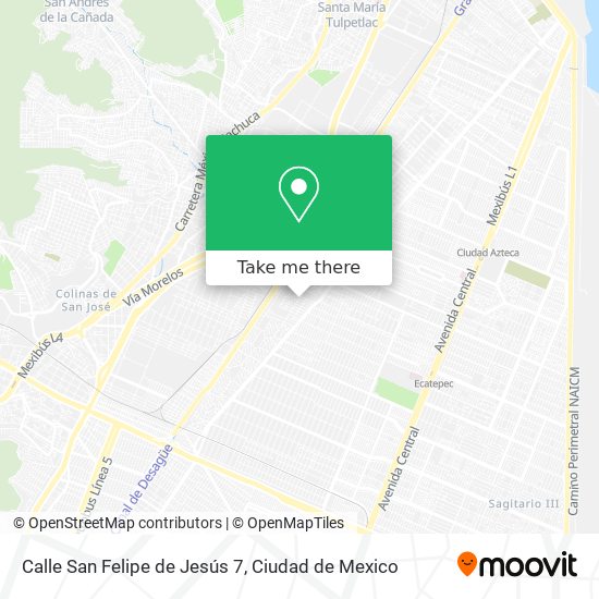 Calle San Felipe de Jesús 7 map