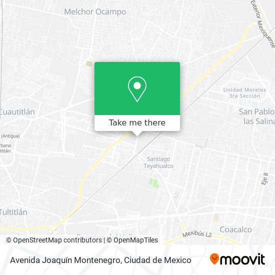 Mapa de Avenida Joaquín Montenegro