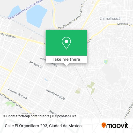 Calle El Organillero 293 map