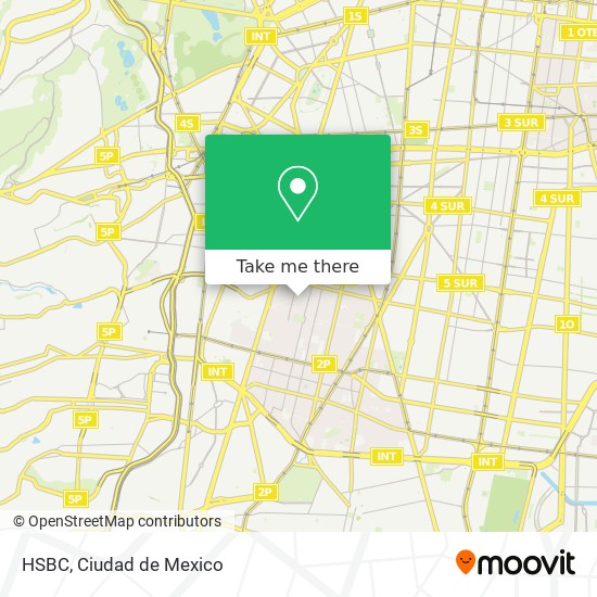 HSBC map