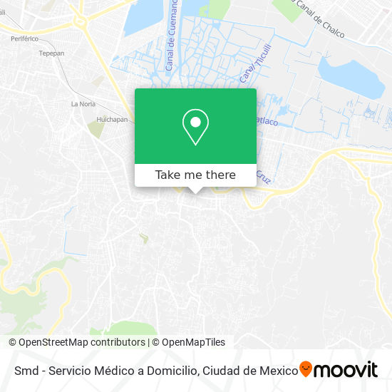 Mapa de Smd - Servicio Médico a Domicilio