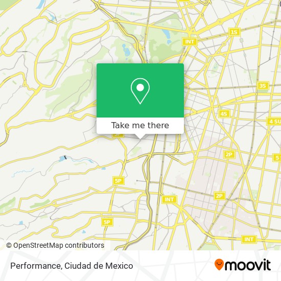 Mapa de Performance