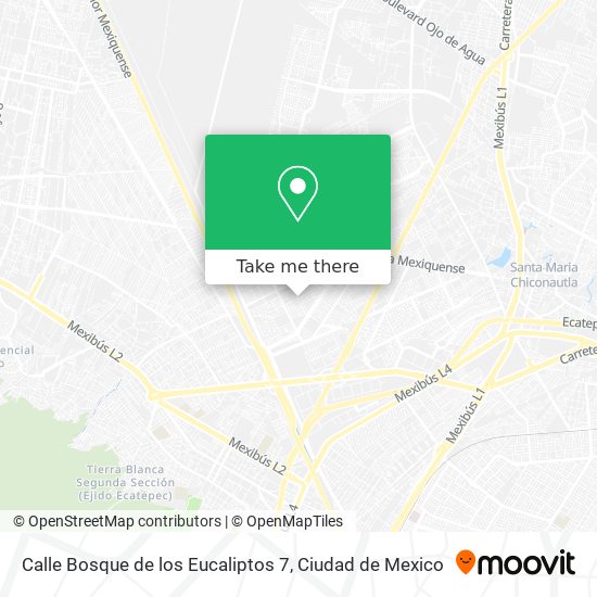 Calle Bosque de los Eucaliptos 7 map