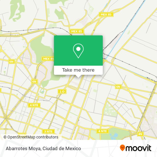 Mapa de Abarrotes Moya