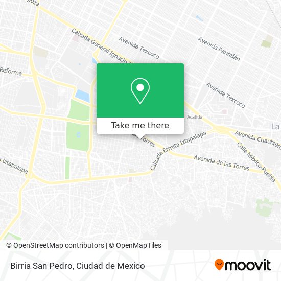 Birria San Pedro map