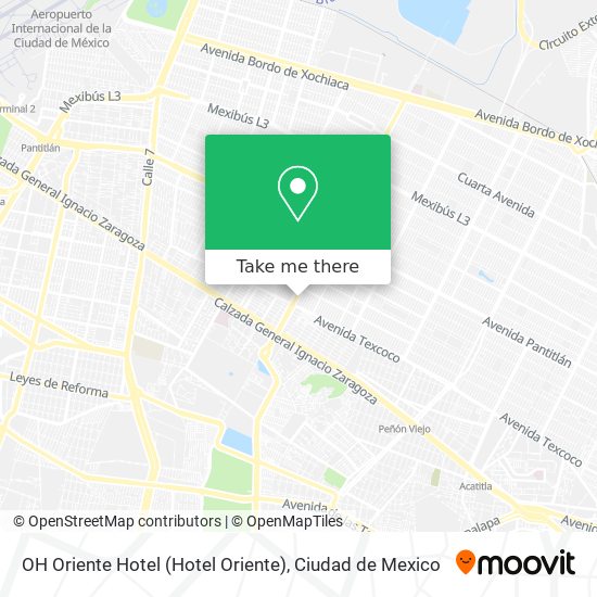 OH Oriente Hotel (Hotel Oriente) map