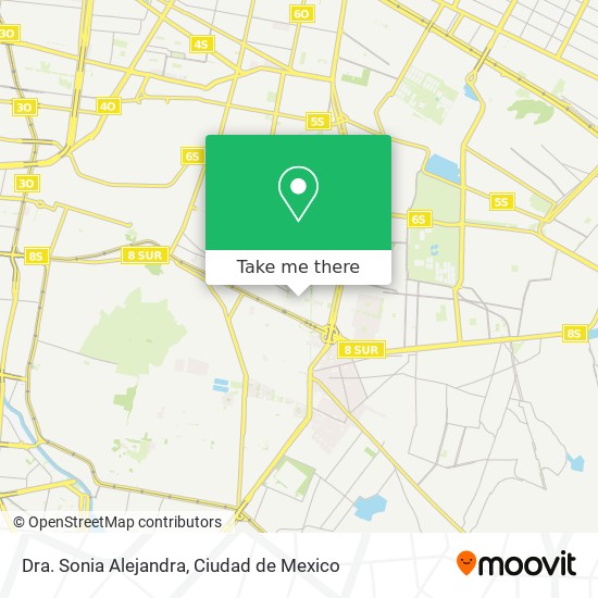 Dra. Sonia Alejandra map