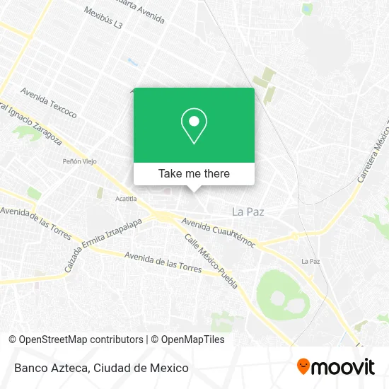 Banco Azteca map