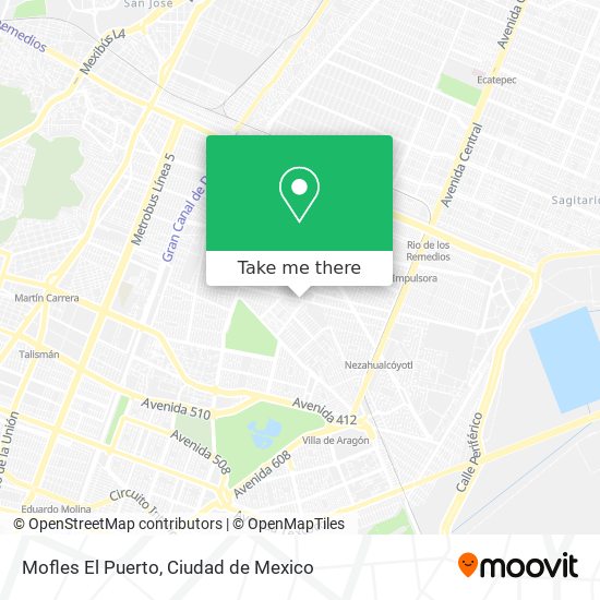 Mapa de Mofles El Puerto