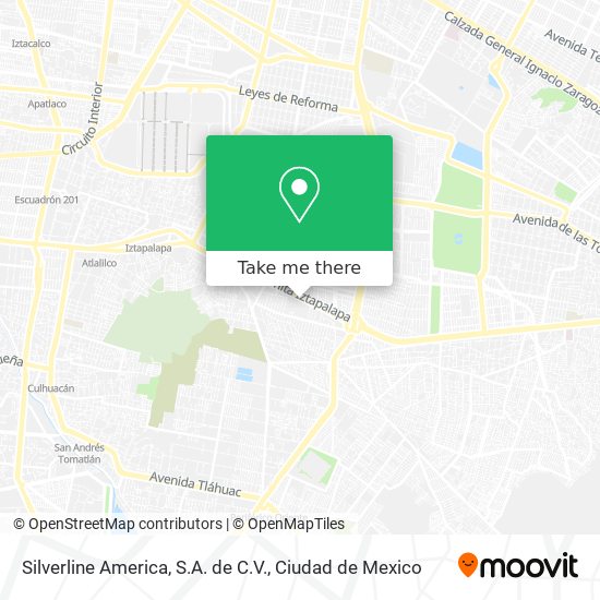 Silverline America, S.A. de C.V. map