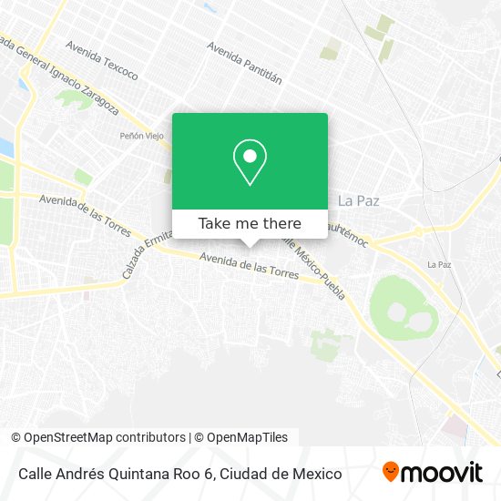 Calle Andrés Quintana Roo 6 map