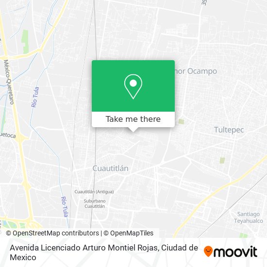 Avenida Licenciado Arturo Montiel Rojas map