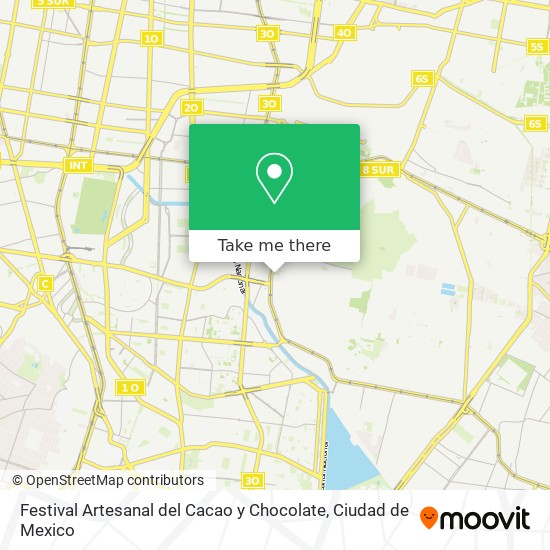 Mapa de Festival Artesanal del Cacao y Chocolate