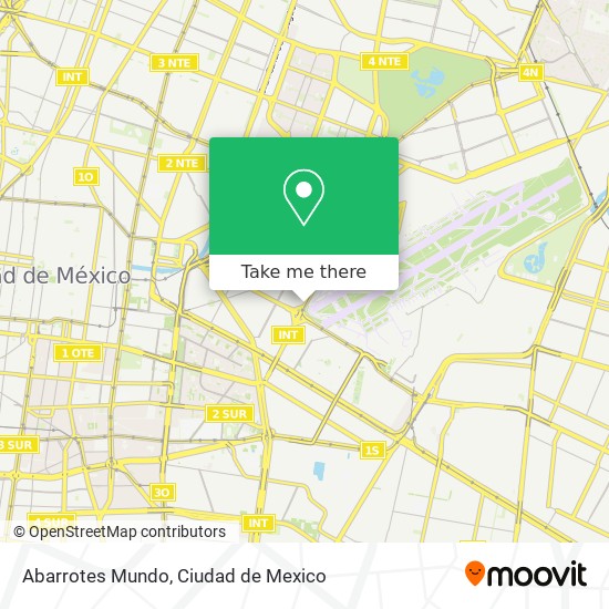 Abarrotes Mundo map