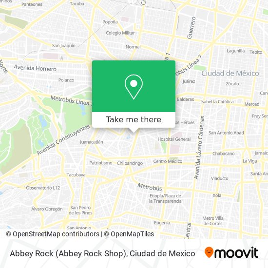 Abbey Rock (Abbey Rock Shop) map