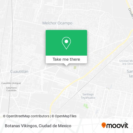 Botanas Vikingos map