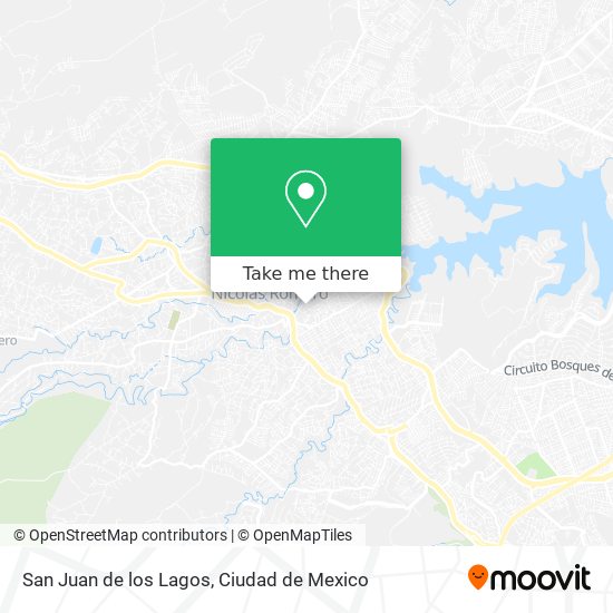 San Juan de los Lagos map