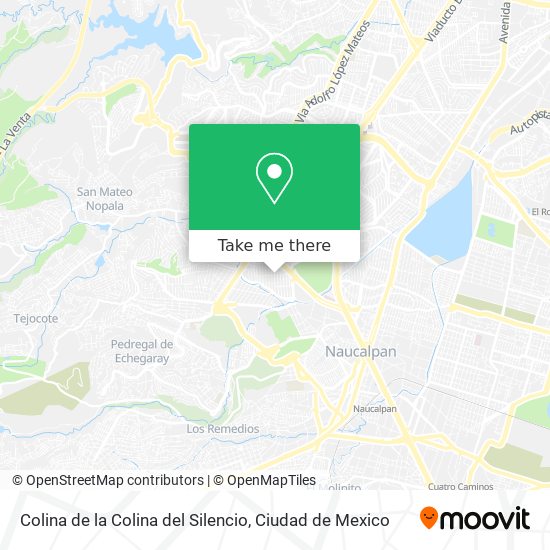 Colina de la Colina del Silencio map