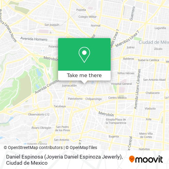 Daniel Espinosa (Joyeria Daniel Espinoza Jewerly) map