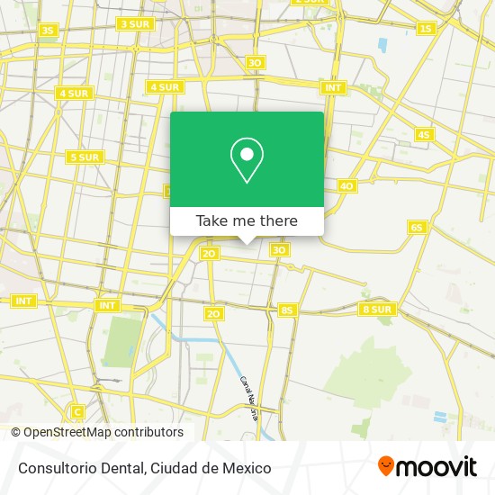 Consultorio Dental map