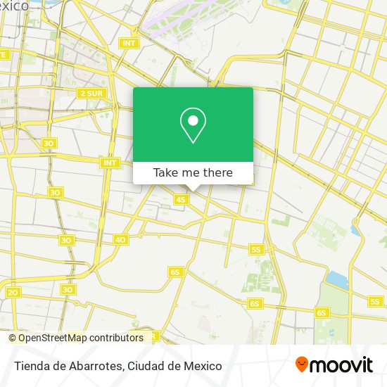 Mapa de Tienda de Abarrotes