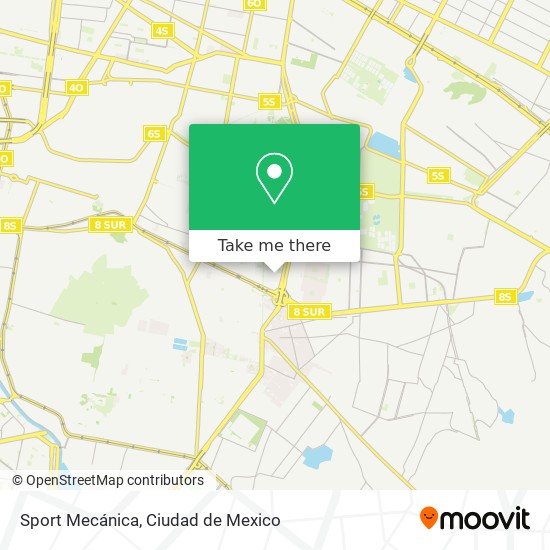 Sport Mecánica map