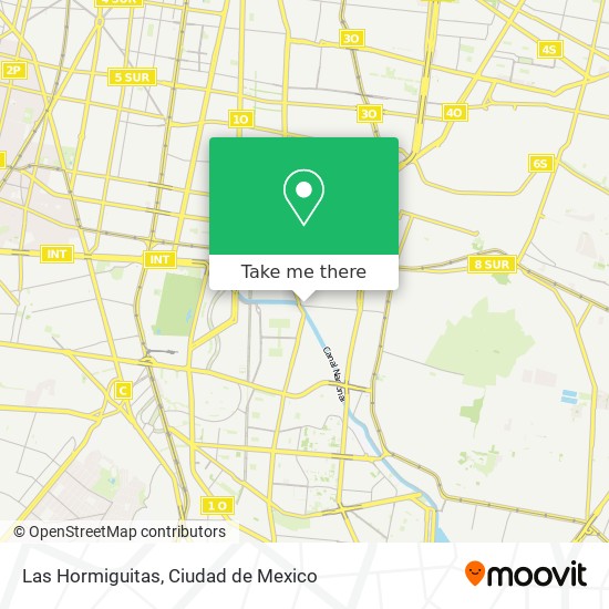 Las Hormiguitas map