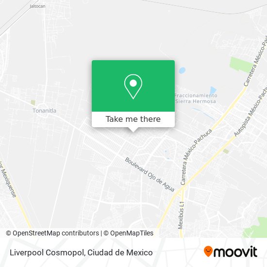 Mapa de Liverpool Cosmopol