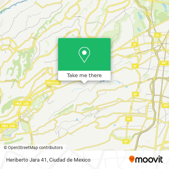 Heriberto Jara 41 map