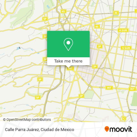 Calle Parra Juárez map