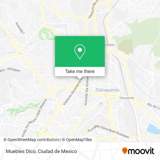 Mapa de Muebles Dico