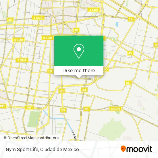 Gym Sport Life map
